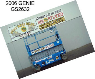 2006 GENIE GS2632