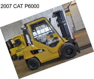 2007 CAT P6000