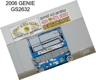 2006 GENIE GS2632