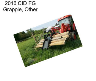 2016 CID FG Grapple, Other