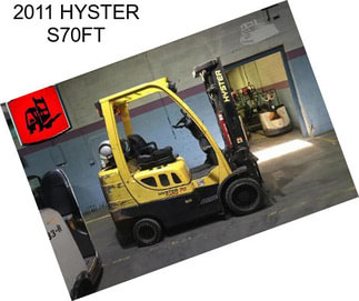 2011 HYSTER S70FT