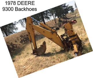 1978 DEERE 9300 Backhoes