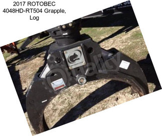 2017 ROTOBEC 4048HD-RT504 Grapple, Log