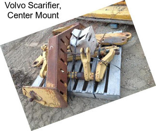 Volvo Scarifier, Center Mount