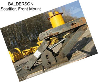 BALDERSON Scarifier, Front Mount