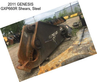 2011 GENESIS GXP660R Shears, Steel