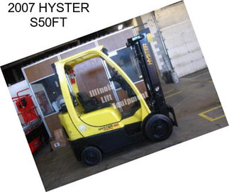 2007 HYSTER S50FT