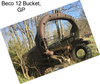 Beco 12 Bucket, GP