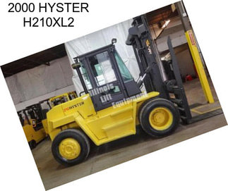 2000 HYSTER H210XL2