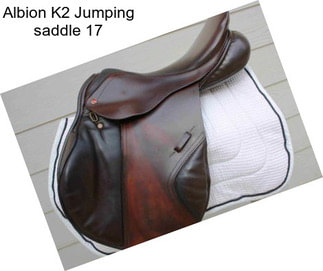 Albion K2 Jumping saddle 17\