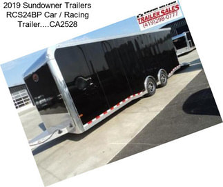 2019 Sundowner Trailers RCS24BP Car / Racing Trailer....CA2528