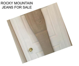 ROCKY MOUNTAIN JEANS FOR SALE