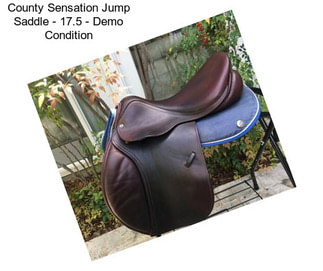 County Sensation Jump Saddle - 17.5\