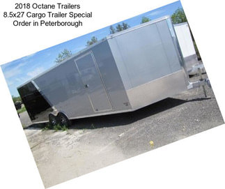 2018 Octane Trailers 8.5x27 Cargo Trailer Special Order in Peterborough