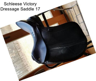 Schleese Victory Dressage Saddle 17\