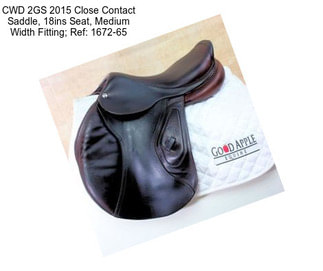 CWD 2GS 2015 Close Contact Saddle, 18ins Seat, Medium Width Fitting; Ref: 1672-65