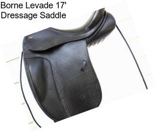 Borne Levade 17\' Dressage Saddle