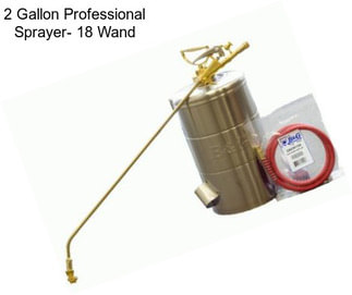 2 Gallon Professional Sprayer- 18\