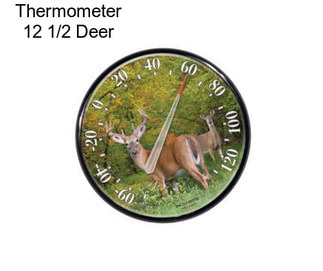 Thermometer 12 1/2 Deer