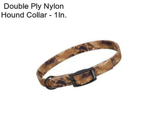 Double Ply Nylon Hound Collar - 1In.
