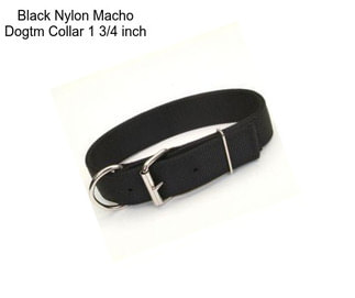 Black Nylon Macho Dogtm Collar 1 3/4 inch