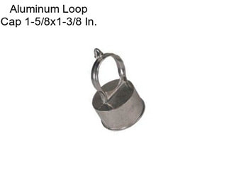 Aluminum Loop Cap 1-5/8x1-3/8 In.