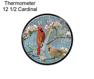 Thermometer 12 1/2 Cardinal