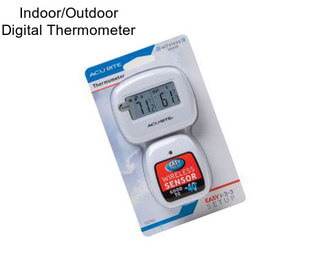 Indoor/Outdoor Digital Thermometer