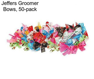 Jeffers Groomer Bows, 50-pack
