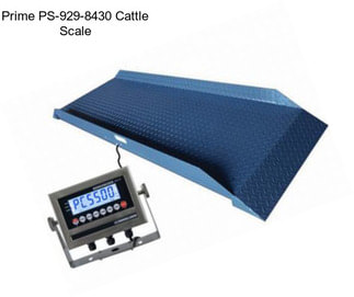 Prime PS-929-8430 Cattle Scale