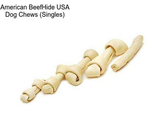 American BeefHide USA Dog Chews (Singles)