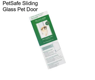 PetSafe Sliding Glass Pet Door