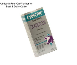 Cydectin Pour-On Wormer for Beef & Dairy Cattle