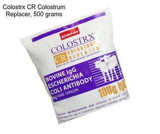 Colostrx CR Colostrum Replacer, 500 grams