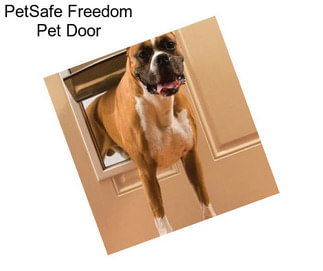 PetSafe Freedom Pet Door