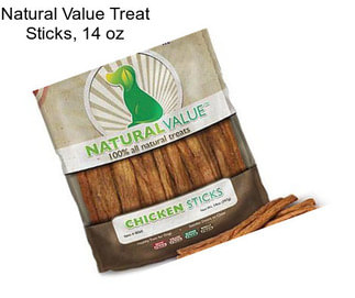 Natural Value Treat Sticks, 14 oz