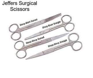 Jeffers Surgical Scissors