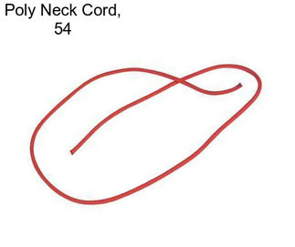 Poly Neck Cord, 54\