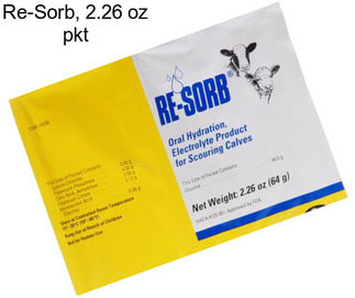 Re-Sorb, 2.26 oz pkt