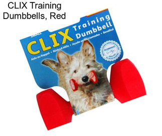 CLIX Training Dumbbells, Red