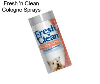 Fresh \'n Clean Cologne Sprays