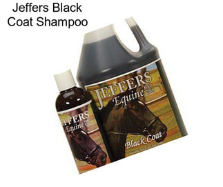 Jeffers Black Coat Shampoo