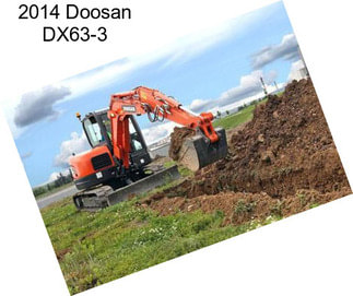 2014 Doosan DX63-3
