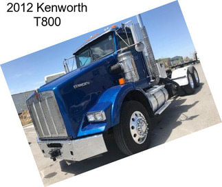 2012 Kenworth T800