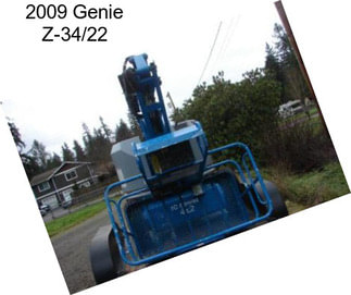2009 Genie Z-34/22