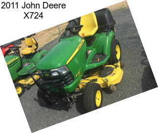 2011 John Deere X724