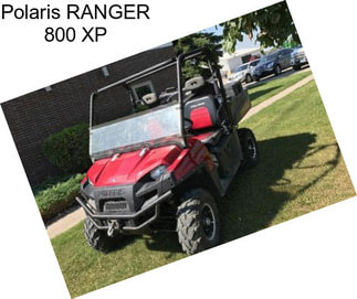 Polaris RANGER 800 XP