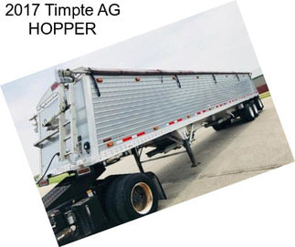 2017 Timpte AG HOPPER