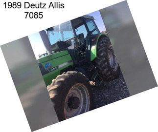 1989 Deutz Allis 7085