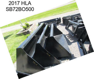 2017 HLA SB72BO500